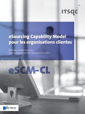 cover image of eSourcing Capability Model pour les organisations clientes--eSCM-CL